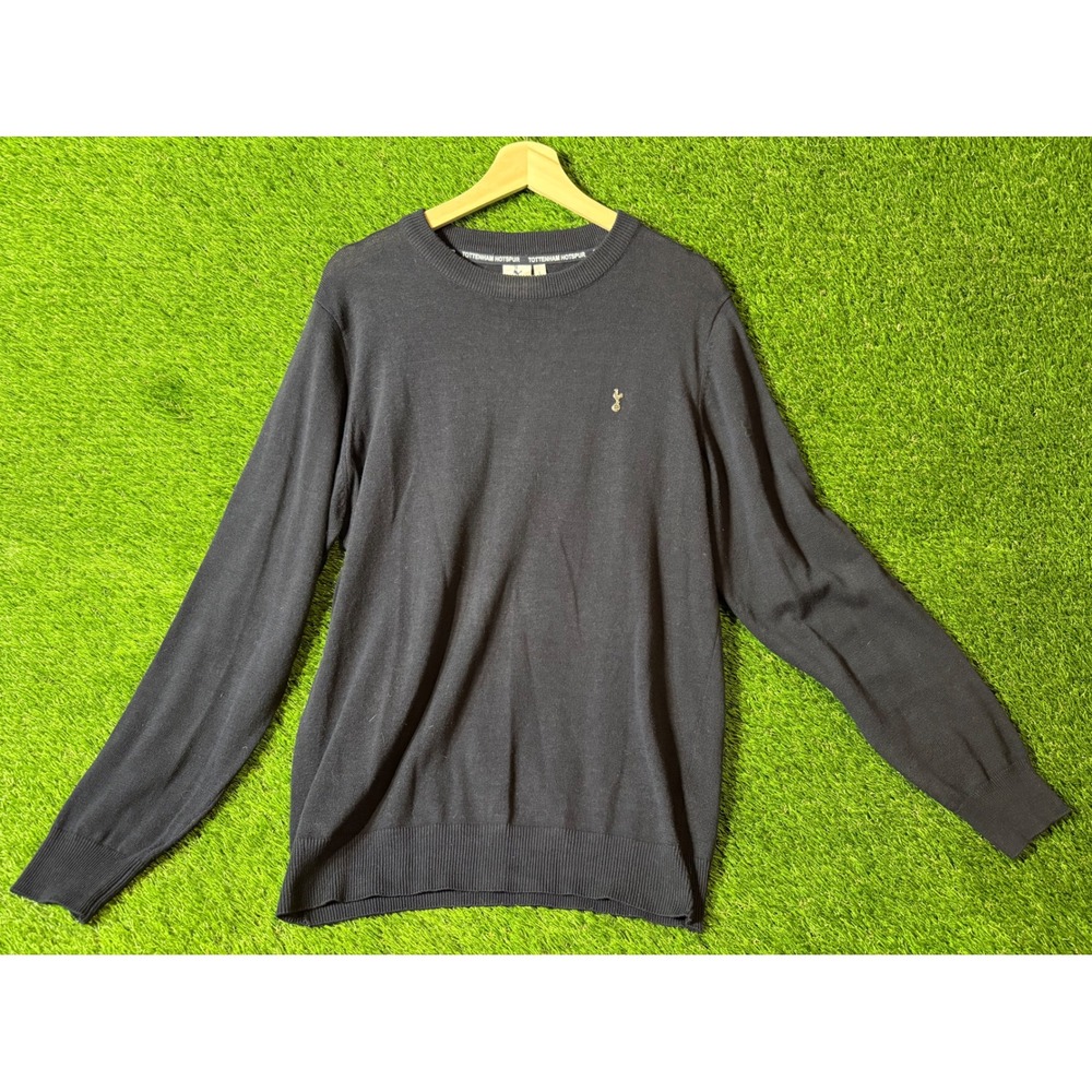 Tottenham Hotspur Official Merchandise Mens Navy Blue Crew Neck‎ Sweater Size L
